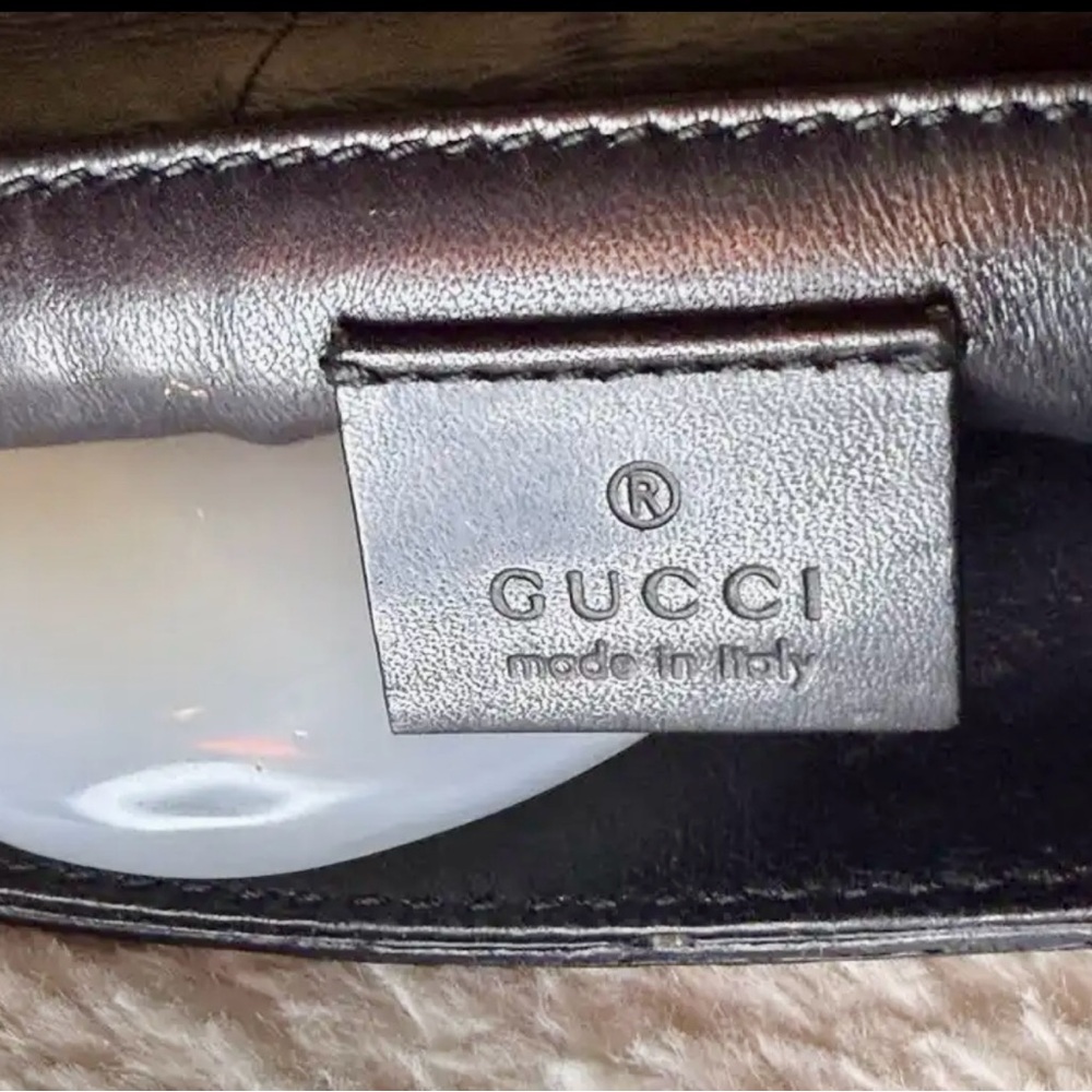 Gucci Black Leather Clutch - Picture 2 of 10